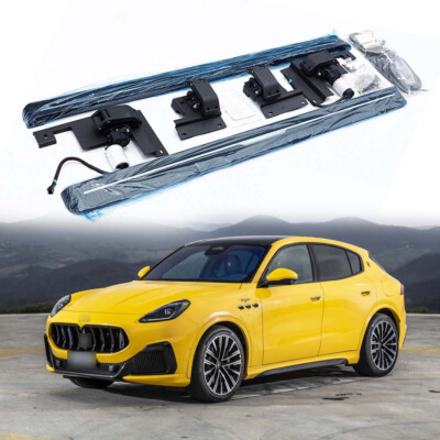 Power Electric Running Board Deployable Side Step Fit 2022-2023 Maserati Grecale