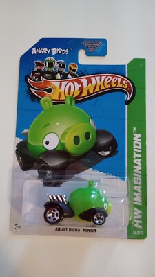Voiture Miniature Hot Wheels Hungry Bird Minion 2012 échelle 1/64 - Occasion, Emballage D'origine