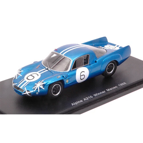 Modellini statici di auto da corsa sportive e turistiche per Alpine