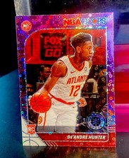 DEANDRE HUNTER 2019-20 HOOPS PREMIUM STOCK SP PURPLE DISCO PRIZM RC #202 ROOKIE 