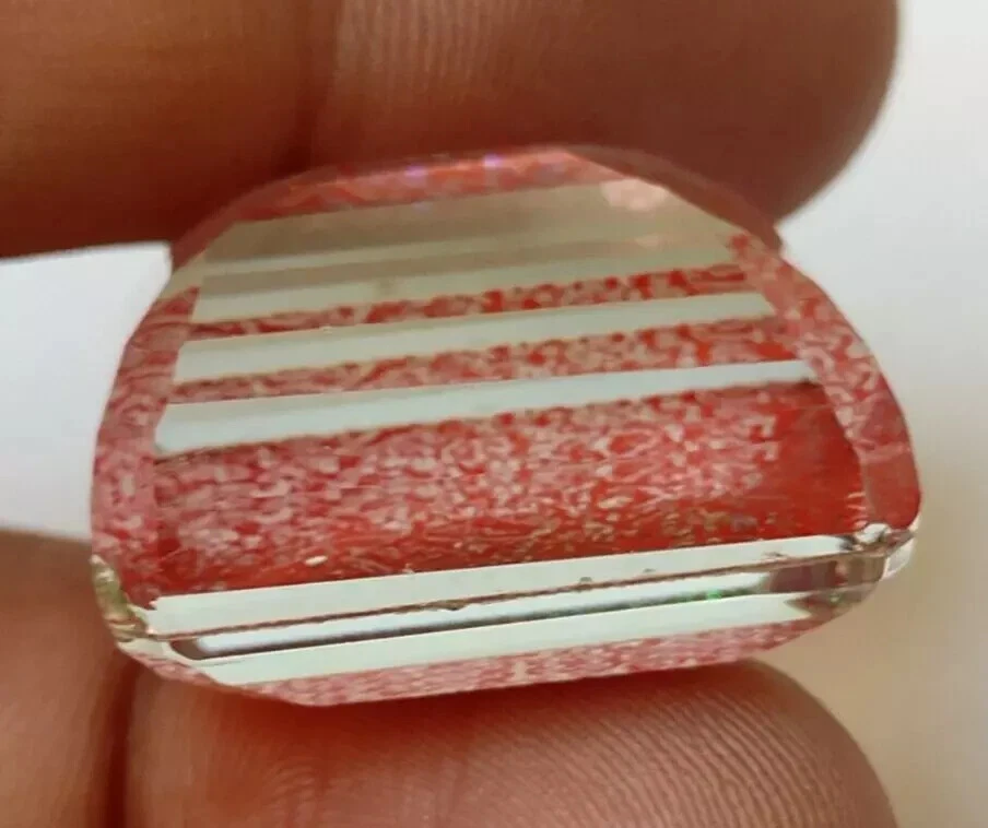 83.70 Ct. Large Monarch Fire Opel Emerald Cut Loose Gemstone @Best Price Offer - Image 3 of 4