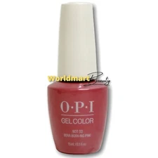 OPI Gel Nail Polish 0.5fl.oz Color Gel GC S45- Not So Bora-Bora-ing Pink