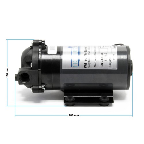 Naturewater Booster Pumpe 100 GPD Druckerhöhungspumpe Umkehrosmose Anlage - Bild 5 von 8