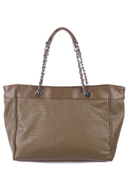 BLUGIRL Blumarine Handtasche Schleife taupe brown 342007 NEU