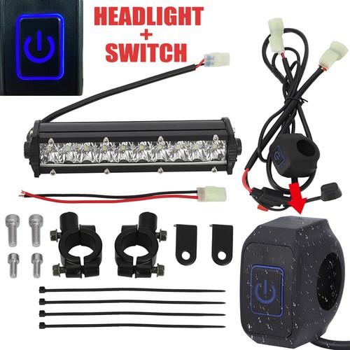 Upgrade LED Headlight Light Bar Lighting Kit For Kawasaki KX250F - Foto 8
