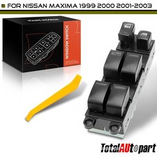 Power Window Switch For Nissan Maxima 1999 2000 2001-2003 Front Driver Side Door
