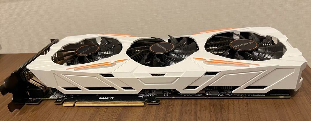 GIGABYTE GTX 1080 Ti 11GB Graphics White Video Cards GV