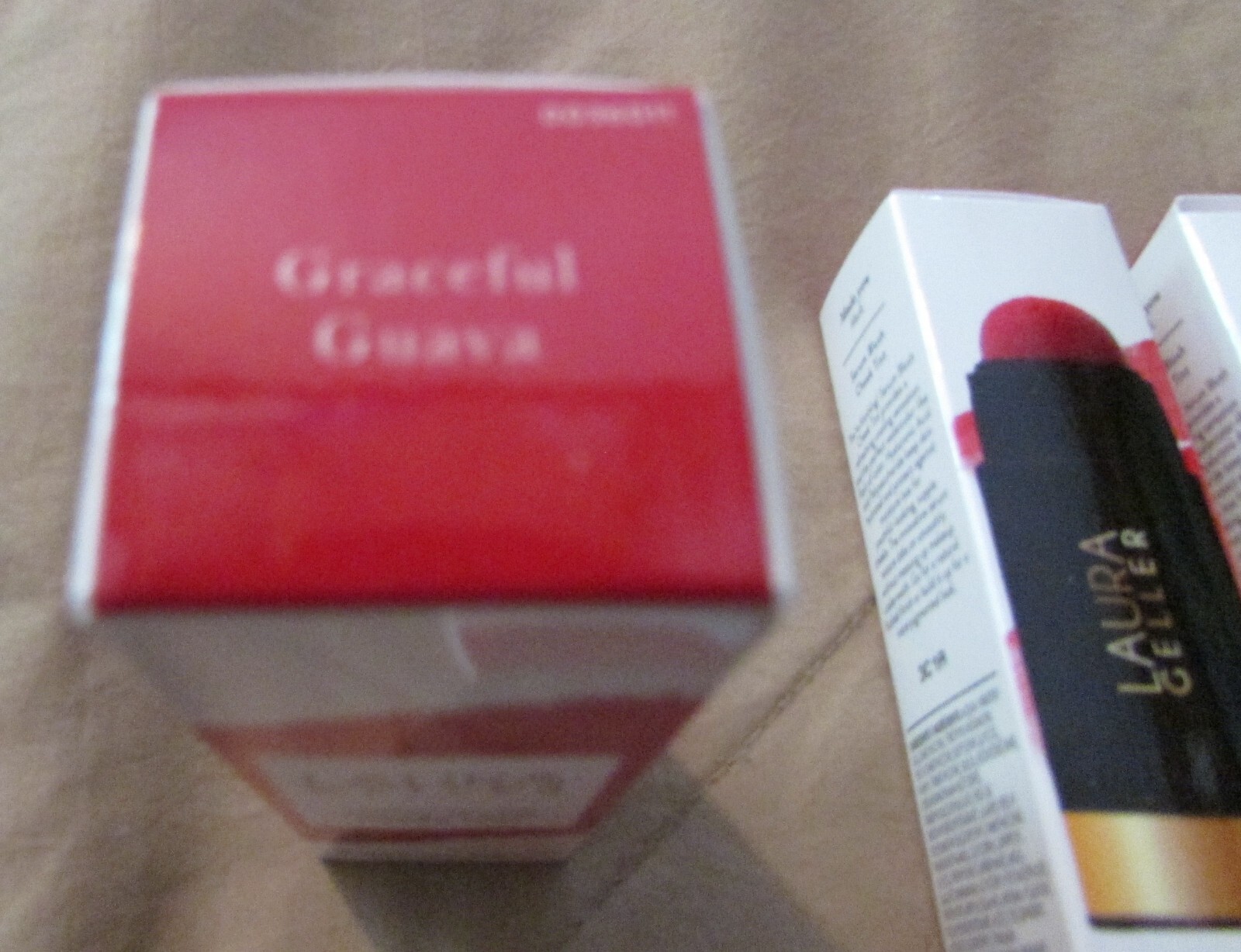 New Lot Of 4 Laura Geller - Serum Blush Cheek Tint - Graceful Guava 0.34 Fl Oz
