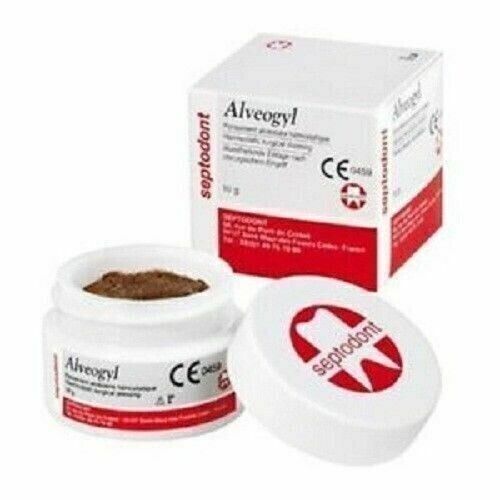 4X Dental Septodont Alveogyl Paste Septo Alvogyl Dry Socket Treatment 10gm