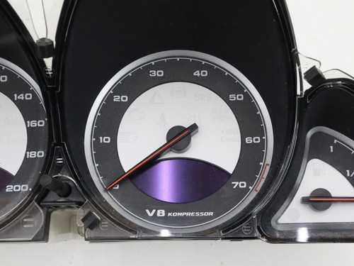 Mercedes SL 55 AMG Tacho in Meilen R230 A2305408611 mph Kombiinstrument Cluster - Bild 5 von 10