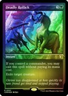 Deadly Rollick FOIL ETCHED - 0507 - Rare- Commander Masters CMM MTG