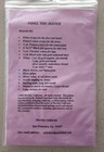   Sewing Pattern - Seated JESTER Doll  Fidel -  Craft Project   PRE-OWNED   — photo 2