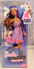 Barbie Fashionistas Wafe 1 Swappin' Styles 2011, Artsy Dress Acc. T7410 NEW