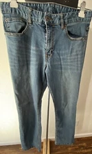 RB Denim 32X30 (tag reads 32X32) Jeans Blue Bootcut Stretch 