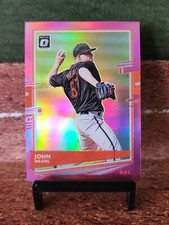 2020 Donruss Optic Pink Prizm #189 John Means Baltimore Orioles