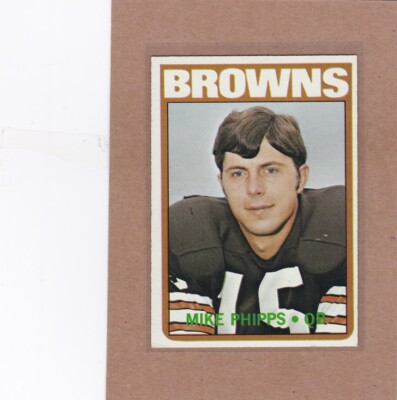 1972 TOPPS FOOTBALL MIKE PHIPPS #96 BROWNS EX/EXMT *A24548