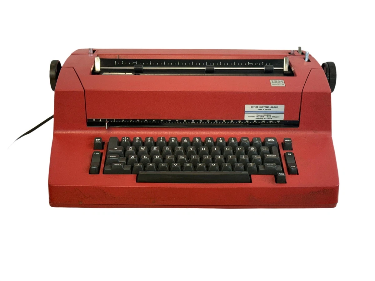 エレクトリックタイプライター IBM Electric Collectible Typewriters for sale | eBay