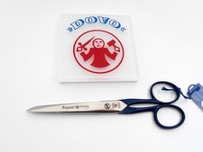 Haushaltschere DOVO Blau 6" SOLINGEN 16 cm Karbonstahl vernickelt