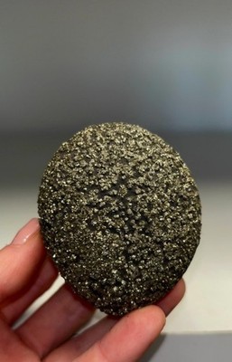 Spherical Pyrite on Shale   Sparkling Metallic Formation