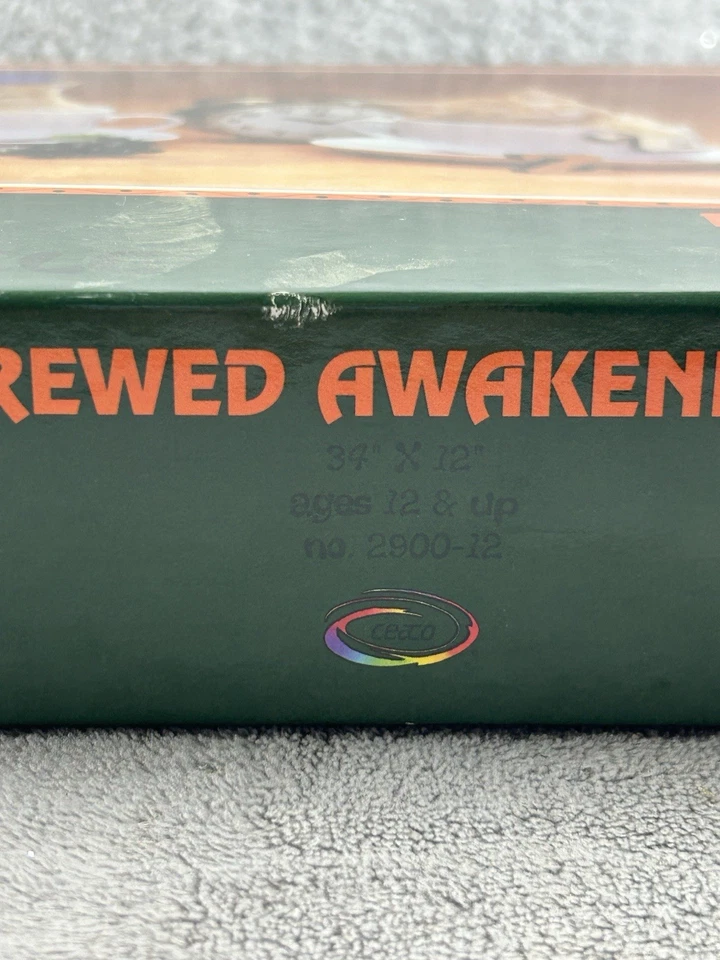 Brewed Awakening Long Shots 700 Piece Jigsaw Puzzle Panoramic 34" x 12" - SEALED - Image 2 of 4