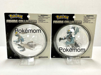 Pokémon Figurines (2): Black and White Kyurem Figures  (New/Sealed) 2012