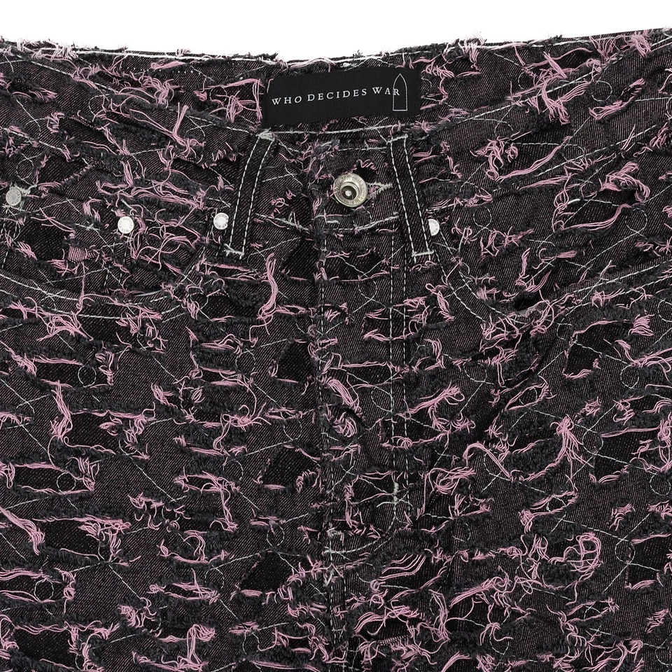 NUEVO CON ETIQUETAS WHO DECIDE WAR JEANS RECTOS CÁSCARA ROSA TALLA 34 $600 Foto 3 de 4