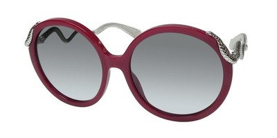 NEW ROBERTO CAVALLI SRC004 SUNGLASSES 59-18-140 RED FULL-RIM WOMENS PLASTIC 09EZ
