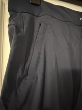 Kirkland Signature Women  s Navy Blue Pants Sz 6 Stretch Casual Travel Cinch Leg