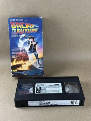 Back To The Future VHS 1985 1986 Yellow MCA Logo First Release