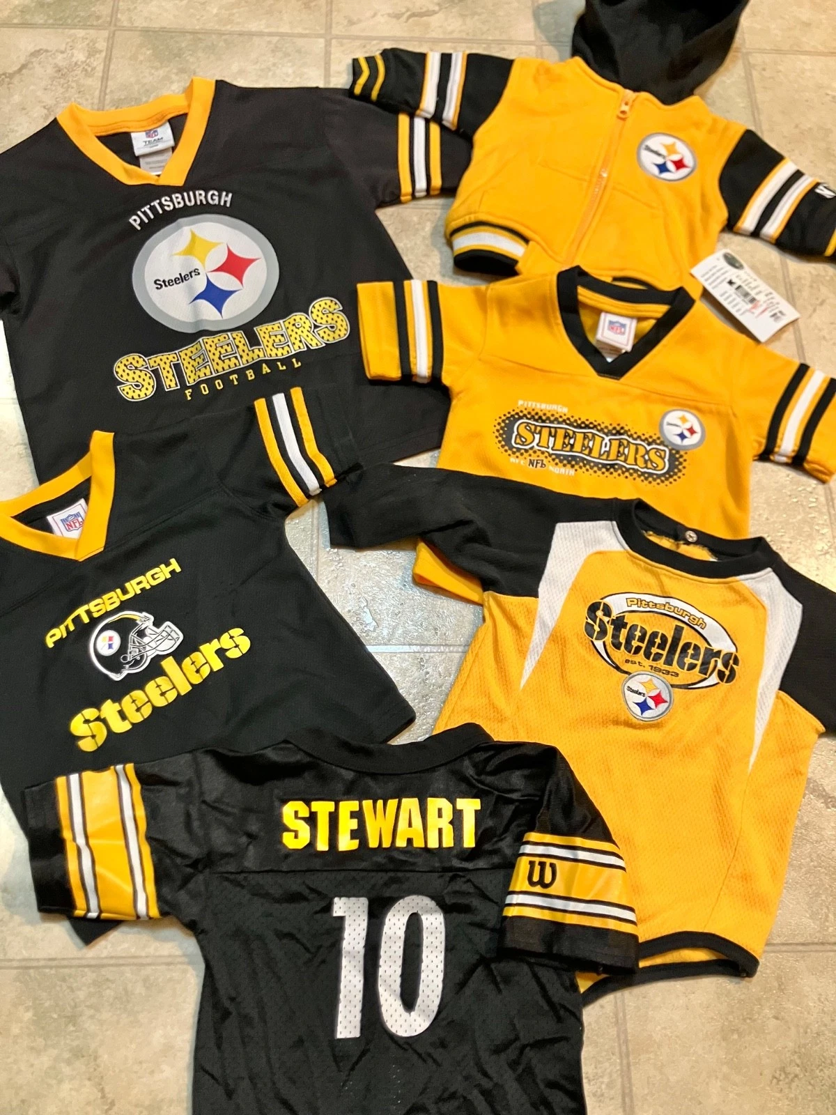 1990s Pittsburgh Steelers Baby And Toddler Clothing NFL Lot Excellent Condition
Opens in a new windo
