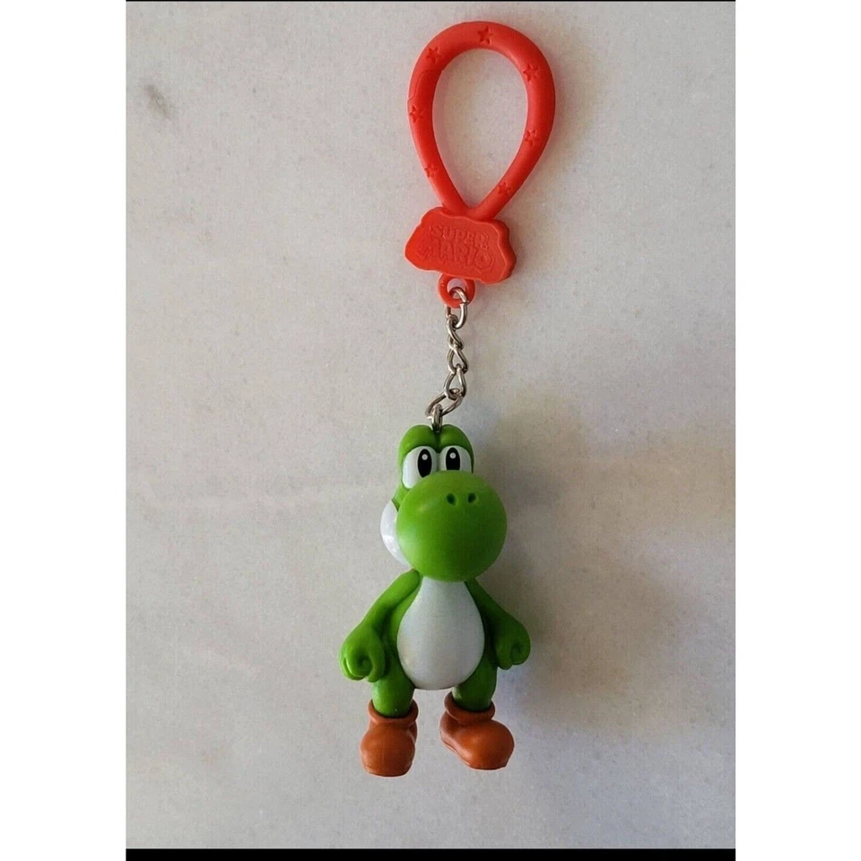 CONJUNTO de 8 Nintendo Super Mario Mochila Amigos Nintendo Llavero Colgador Foto 4 de 4