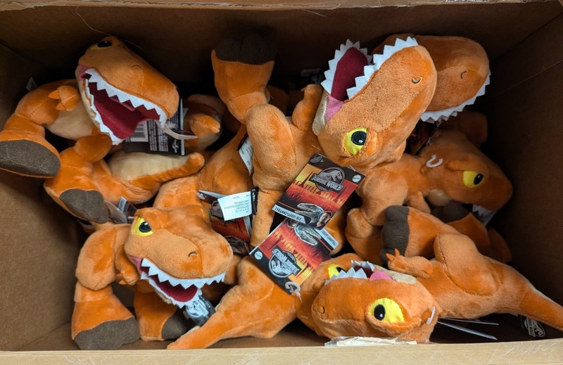 15 JURASSIC WORLD TYRANNOSAURUS REX 6inch TALL PLUSH DINOSAUR NEW w/  TAGS