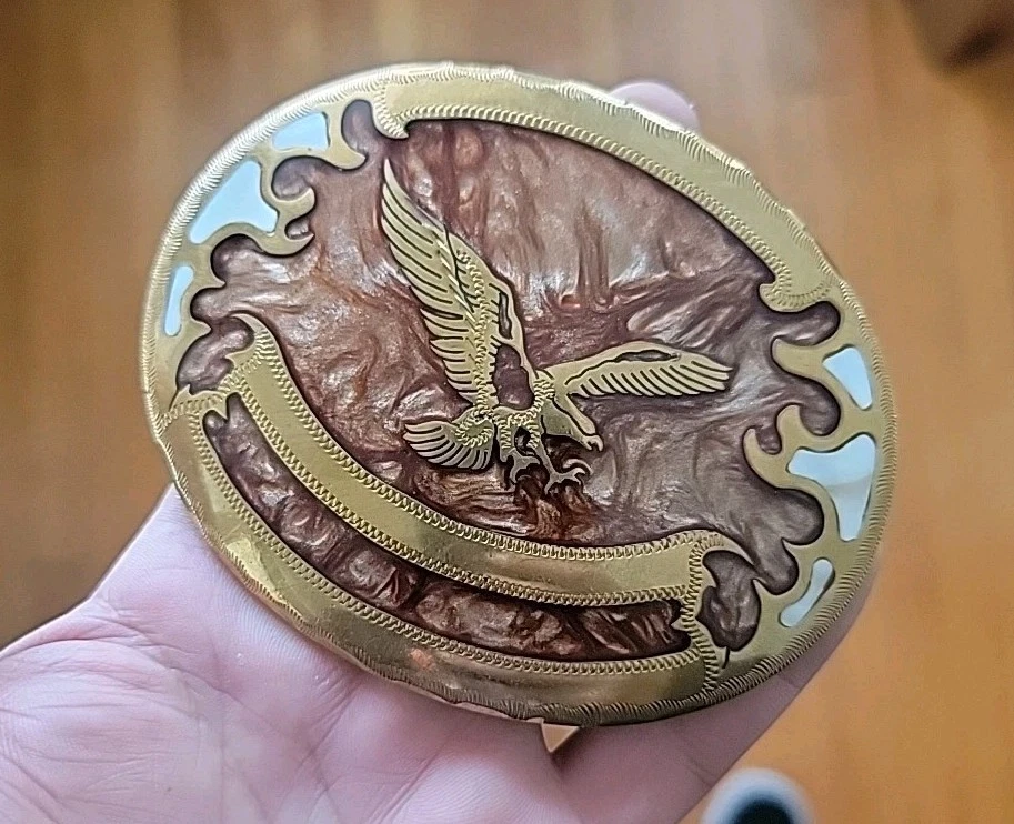 Johnson Held Buckles In Collectible Western Americana Belt Buckles
