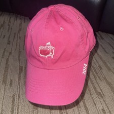 MASTERS Golf Hat 2014 HOT PINK Strapback Adjustable Cap American Needle Cotton