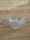 Rare Vintage Tiffany & Co. Frank Lloyd Wright FDN 1986 Crystal Hexagonal Glass