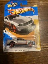 Hot Wheels 2012 New Model 2012 Mustang Boss 302 Laguna Seca Silver D9