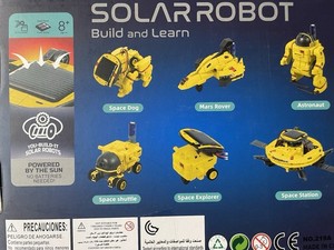 Kids STEM Projects: 6 In 1 Solar Robot Kit - Inspire Creativity Ages 8-14