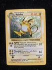 Raichu 014/102 Base Set  (Shadowless) Holo Pokemon