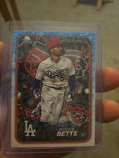 2024 Topps Holiday- Mookie Betts- Elf Hat- Image Variation #H135