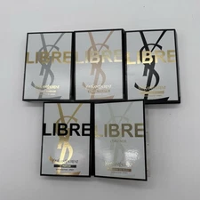 YVES Saint Laurent 5PC Perfum Sample Set ( See Description)