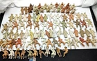 1950's Roy Rogers & Western Marx Playset Chubby Cowboy Figures Huge Collection!