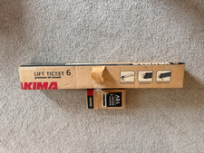 Mib New Yakima Lift Ticket 6 Premium Ski And Snowboard Rack Mount 10v