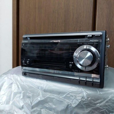 Pioneer Carrozzeria FH-P520MD CD MD Player 2DIN JDM Car Audio Head Unit Untested