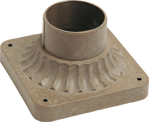 Maxim 2001 Earth Tone Square Aluminum Pier Mount With 3" Fitter - Picture 2 of 2