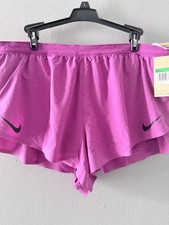 Nike AeroSwift Dri-FIT ADV 2" Brief-Lined Running Short Fuchsia Sz XL 695