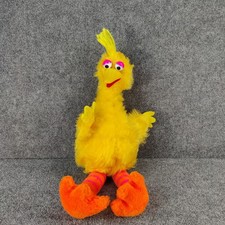 Sesame Street Big Bird 20 Plush Stuffed Animal Muppet Toy Vintage Hard Stuffed