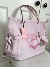 Viral Juicy Couture Girlie Royalti Tote Bag New With