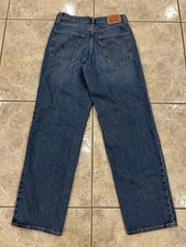 Womens 27 Levi's Silvertab '94 Baggy 1994 Denim Jeans Blue Vintage EXCELLENT