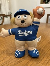Vintage 1992 Good Stuff Corporation Dodgers Collectible Plush Teddy Bear