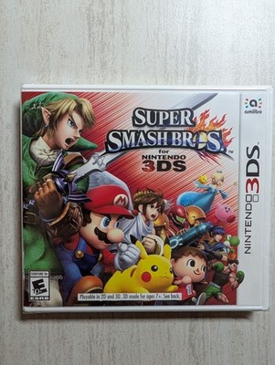 Super Smash Bros For Nintendo 3DS BRAND NEW smash Brothers